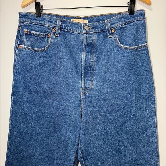 LEVI’S RIBCAGE STRAIGHT ANKLE WOMEN'S JEANS SIZE 32 - Picture 7 of 11